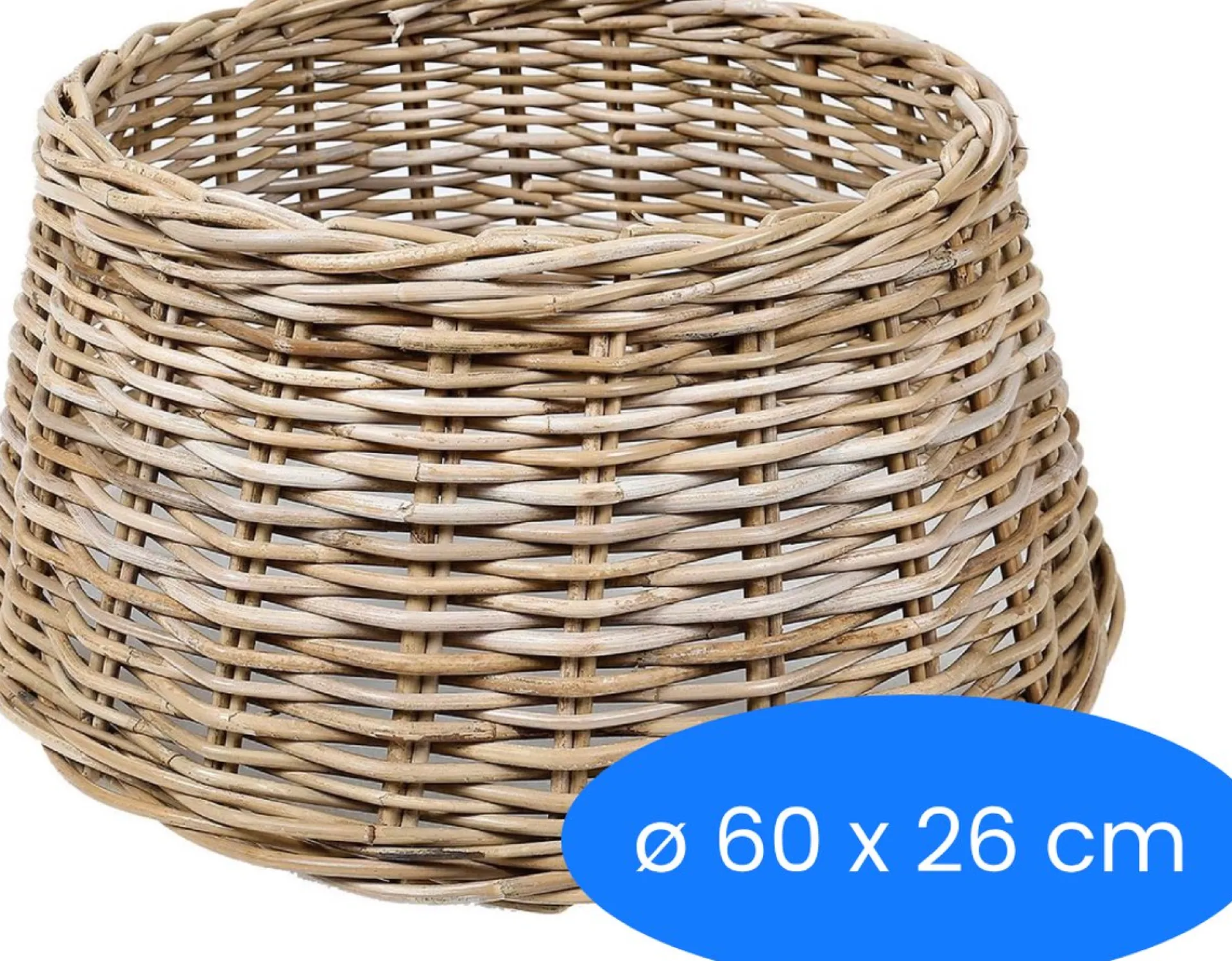 WDMT ™ Rieten Kerstboomvoet | 60 X 26 Cm | Kerstboom | Rieten Voet Fashion