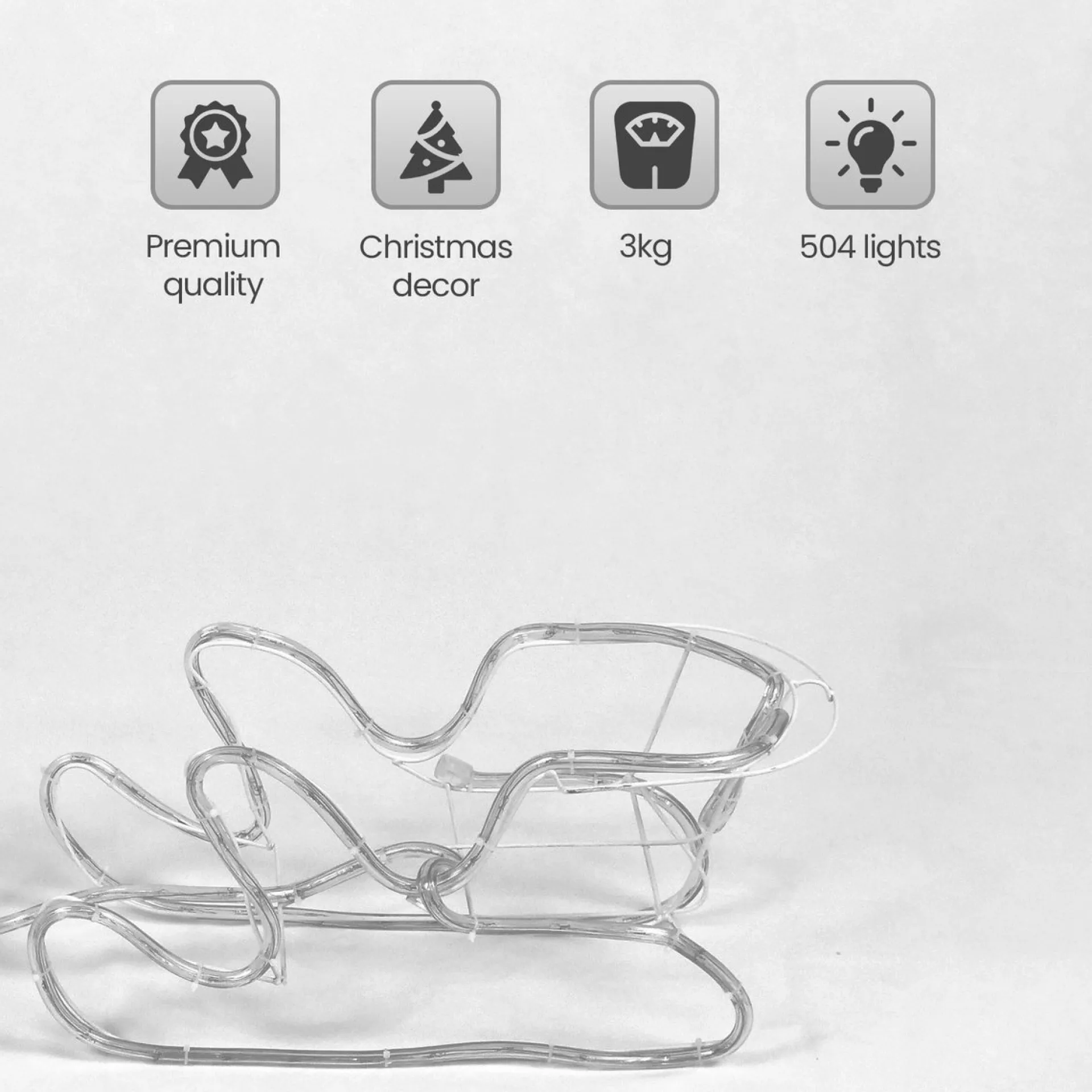 DecorativeLIghting Westfalia Buitenverlichting - Rendier Met Slee - Warm Wit Sale