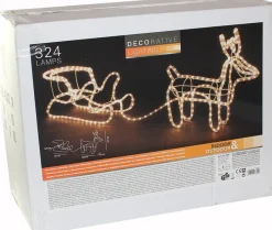 DecorativeLIghting Westfalia Buitenverlichting - Rendier Met Slee - Warm Wit Sale