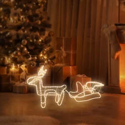 DecorativeLIghting Westfalia Buitenverlichting - Rendier Met Slee - Warm Wit Sale