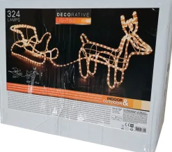 DecorativeLIghting Westfalia Buitenverlichting - Rendier Met Slee - Warm Wit Sale