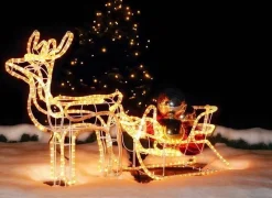 DecorativeLIghting Westfalia Buitenverlichting - Rendier Met Slee - Warm Wit Sale