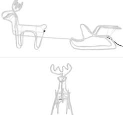 DecorativeLIghting Westfalia Buitenverlichting - Rendier Met Slee - Warm Wit Sale