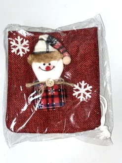 Non Merk Kerstsokken>Wijnfles Kerstsok Decoratie- Wijnfles Decoratie -Diner- Wijn- Fles- Kerstcadeau- Wijnfleshouder