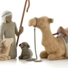 Susan Lordi u0027s Kerststallen>Willow Tree - Shepard And Stable Animals Uit De Collectie