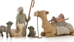 Susan Lordi u0027s Kerststallen>Willow Tree - Shepard And Stable Animals Uit De Collectie