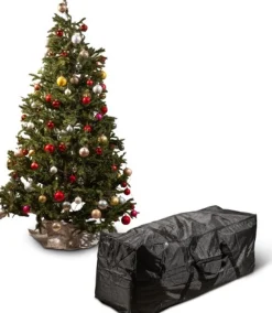 DistriCover Winza Outdoor Covers Kunstkerstboom Opbergtas Xl 200 Cm Lang - Grijs Best