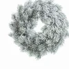 Naturn Christmas Kerstkransen>Witte Kerstkrans Met Sneeuw Van | O 30 Cm | Krans Landelijk Rond | Kerstdecoratie Deurkrans | Kerstkransen | Krans Voor De Kerst | Kerstversiering Kransen En Kerstslinger | Wit