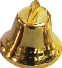 Merkloos Kerststukjes>20X Gouden Metalen Kerstklokjes 16 Mm - Kerststukjes Maken Materialen Decoratie Klokjes