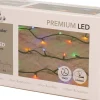 Anna's Collection 1X Kerstverlichting 40 Gekleurde Leds Met Dimmer En Timer - Voor Buiten En Binnen - Boomverlichting Outlet