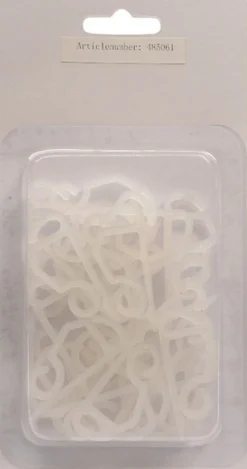 Lumineo 96X Kerstverlichting Bevestiging Dakgoot Haakjes - Kerstverlichting Ophangen De Dakgoot Flash Sale