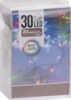 Merkloos 2X Kerstverlichting Op Batterij Gekleurd 30 Lampjes Online