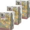 Merkloos 3X Kerstverlichting Op Batterij Warm Wit 50 Lampjes - Kerstlichtjes Op Batterijen Discount