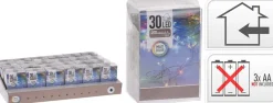 Merkloos 3X Kerstverlichting Op Batterij Gekleurd 30 Lampjes Online