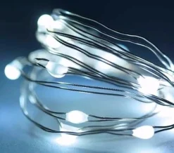 Merkloos 2X Micro Kerstverlichting Koel Wit 20 Lampjes - Microverlichting Best Sale