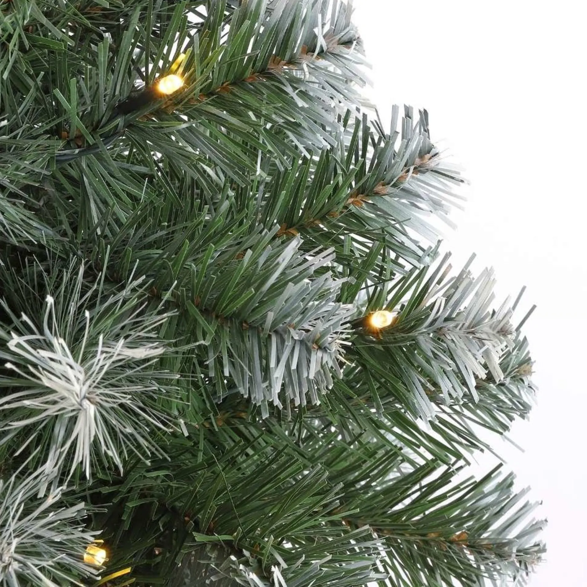 Mica Decorations 1X Mini Kunst Kerstboom Met 10 Led Lampjes En Sneeuw 45 Cm - Mini Kerstboompjes Cheap