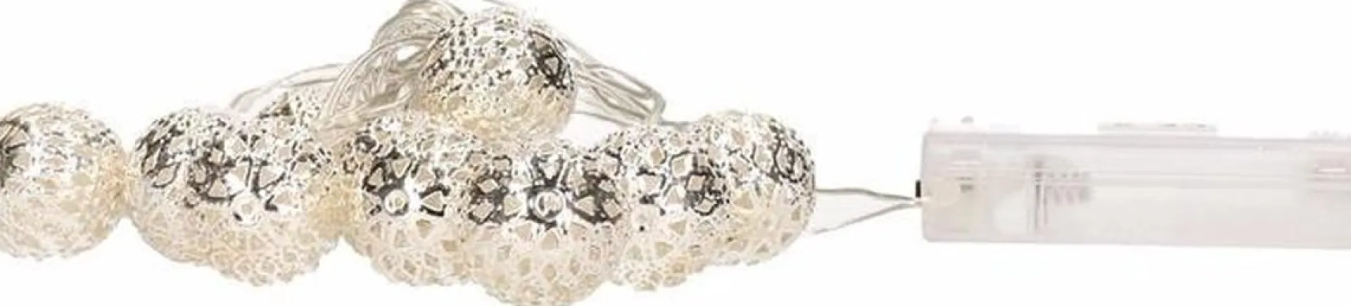 Cosyu0026Trendy 2X Stuks Kerstverlichting Kerstballen Slingers Met Led Licht 90 Cm - Kerstlampjes/Kerstlichtjes Lichtslingers Met Kerstballen Discount