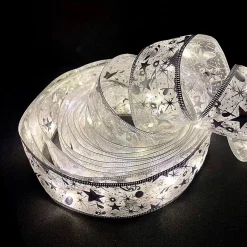 Xd Xtreme Xd Xtreme - Kerst Lint Slinger Zilver - Met Led Verlichting - Energie Besparing - Decoratielint - Kerstverlichting - Inclusief Batterijen Outlet