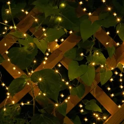 Merkloos Zilverdraad 200Led Ww Adapter Best