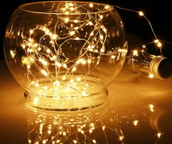 Merkloos Zilverdraad 200Led Ww Adapter Best