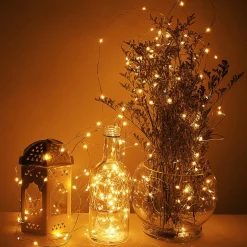 Merkloos Zilverdraad 200Led Ww Adapter Best