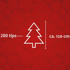 Christmas gifts Zilverspar Kunstkerstboom - 120 Cm Cheap