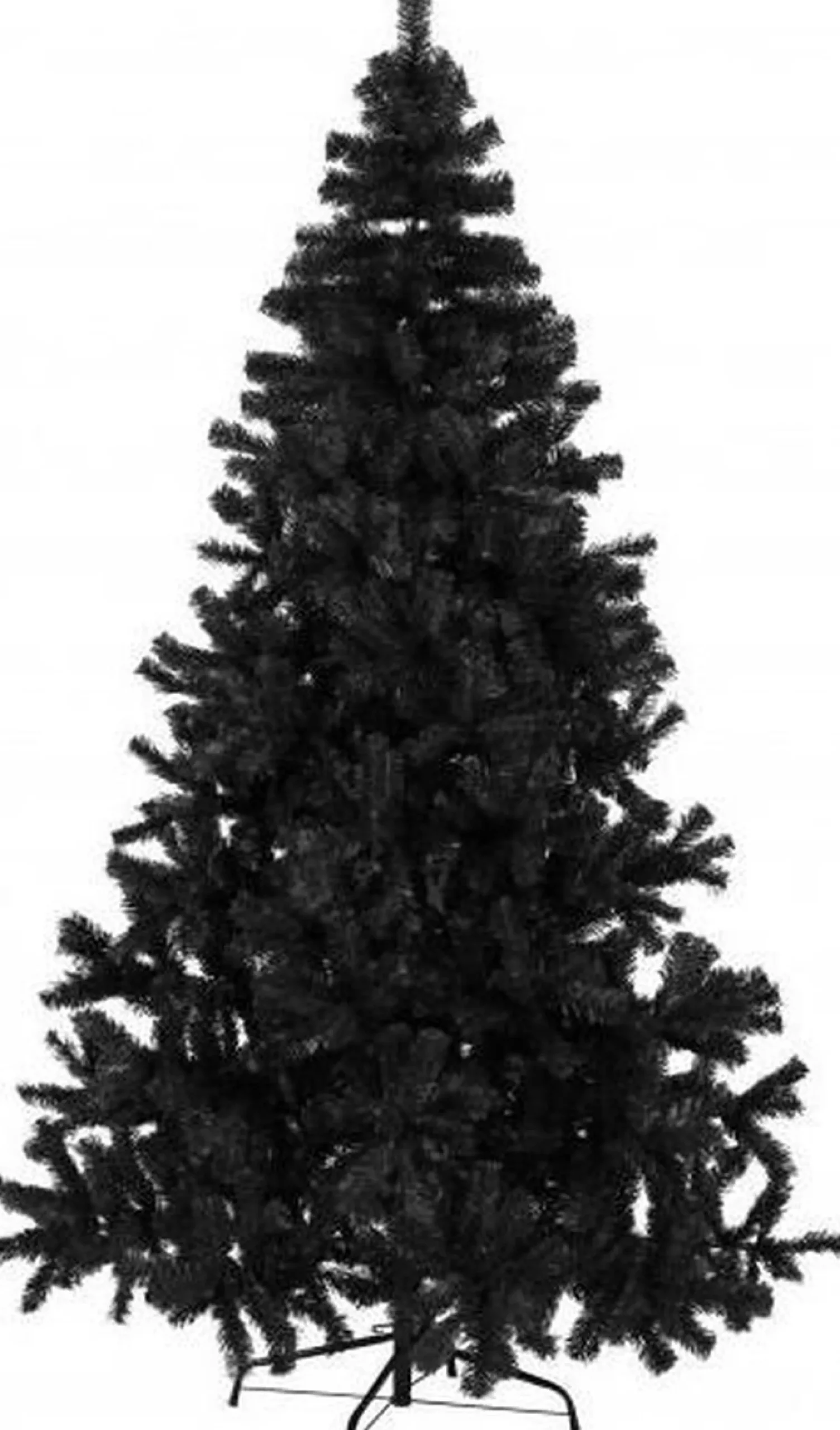Merkloos Zwarte Kunst Kerstboom/Kunstboom 150 Cm - Kunst Kerstbomen / Kunstbomen Cheap